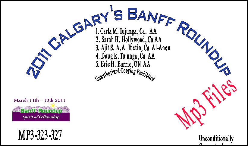 Banff 2011 Roundup - CD-Banff 2011 - 5 CD set
