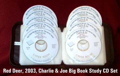 Joe & Charlie Big Book Study PKG #3 - 10 CDs - Shipping Included