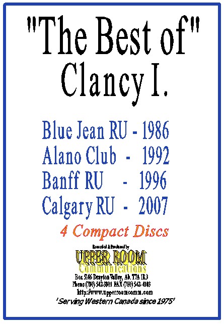 The Best of Clancy - TBO_Clancy 4 CDset
